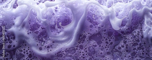 Purple sea foam background Generative Ai