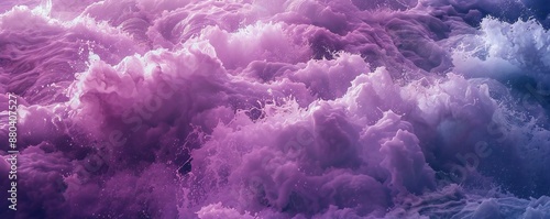 Purple sea foam background Generative Ai