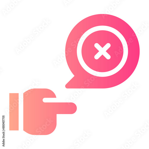 Get Out gradient icon
