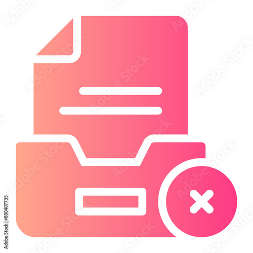 invalid gradient icon