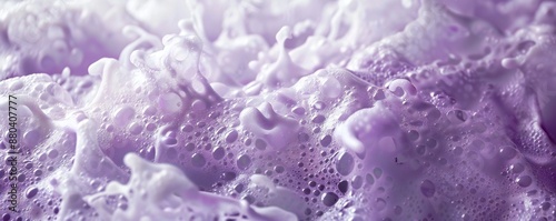 Purple sea foam background Generative Ai