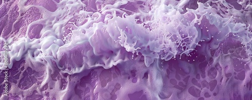 Purple sea foam background Generative Ai