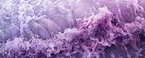 Purple sea foam background Generative Ai