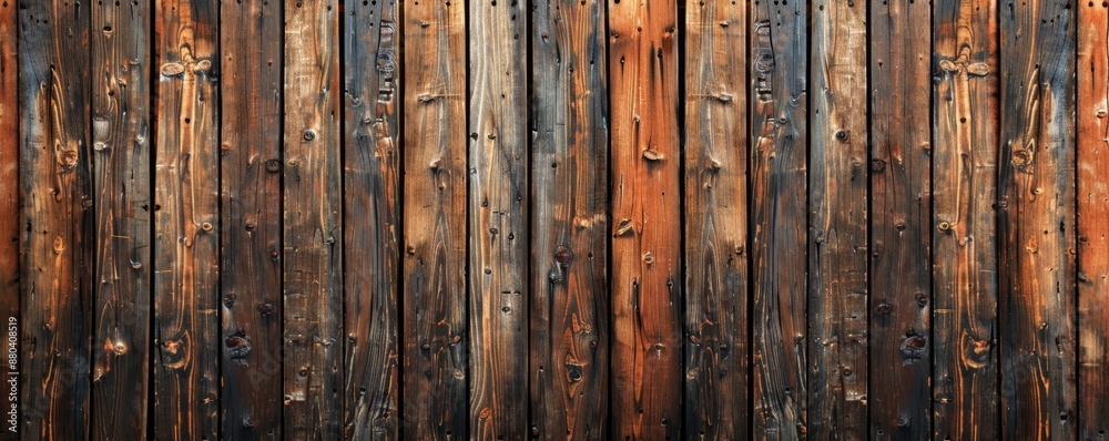 Rustic Wooden Fence Texture Background, 4K hyperrealistic photo Rustic Wooden Fence Texture Background, 4K hyperrealistic photo