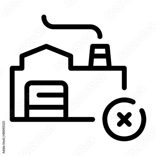 closure line icon
