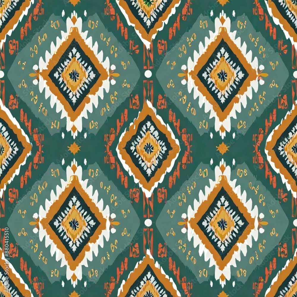 Motif ethnic handmade beautiful Ikat art. Ethnic abstract floral pink background art. folk embroidery Motif ethnic handmade beautiful Ikat art. Ethnic abstract floral pink background art. folk embroidery