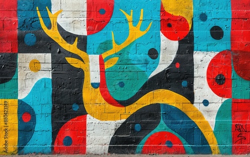 graffiti on the wall