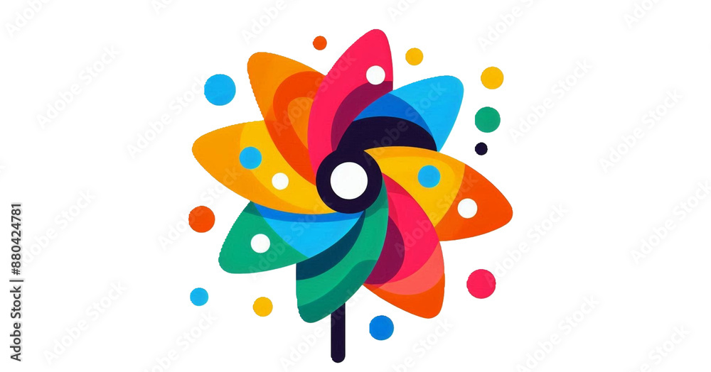 Fototapeta premium abstract background with butterfly