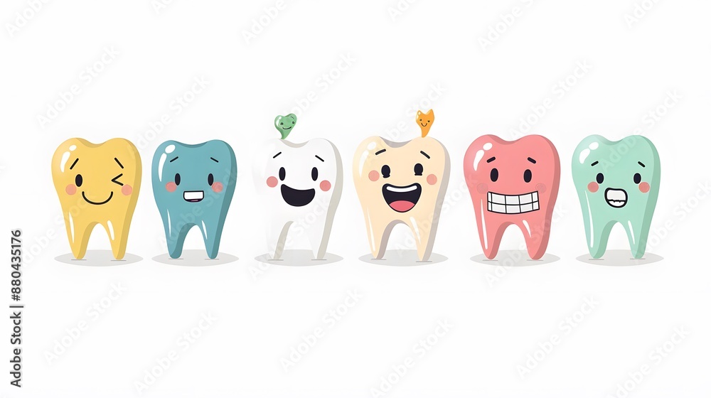 cute tooth cartoon cute tooth cartoon