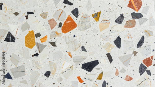 Black Terrazzo Texture. Natural green terrazzo stone texture with marble veins, high resolution white Carrara marble stone texture. terrazzo floor or marble beautiful old texture, 