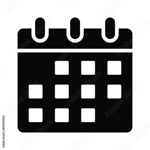 Check this beautifully designed vector of calendar, premium icon of planner