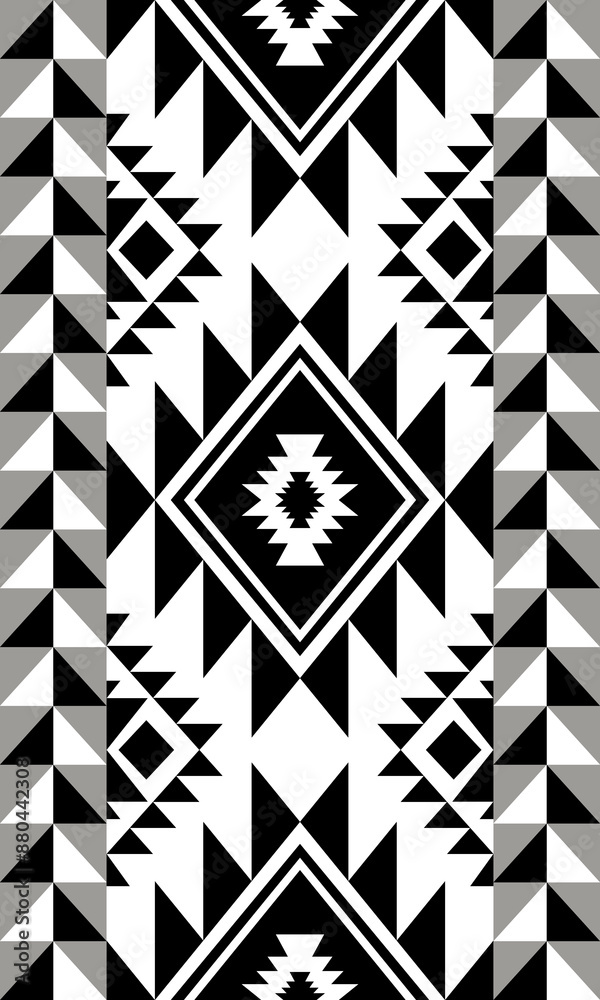 Native pattern american tribal indian ornament pattern geometric ethnic textile texture tribal aztec pattern navajo mexican fabric seamless Vector decoration fashion Native pattern american tribal indian ornament pattern geometric ethnic textile texture tribal aztec pattern navajo mexican fabric seamless Vector decoration fashion