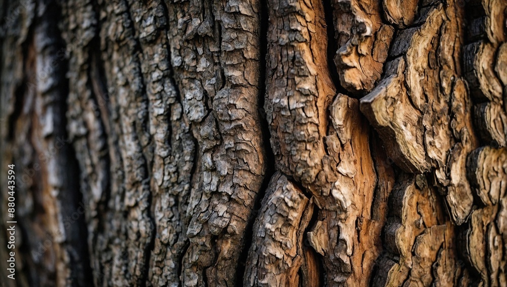 Bark of a tree showing the rough texture Bark of a tree showing the rough texture