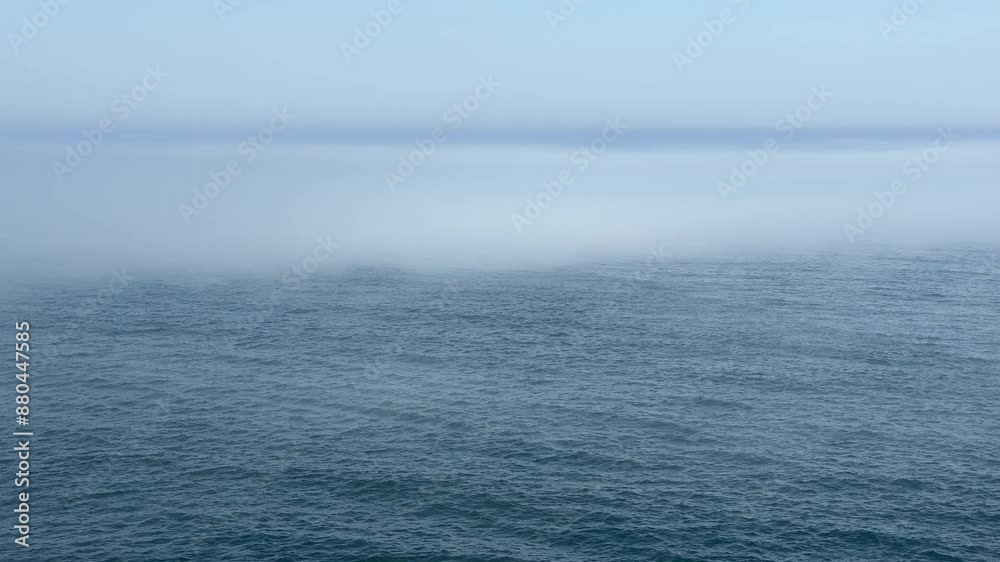 misty morning on the sea misty morning on the sea