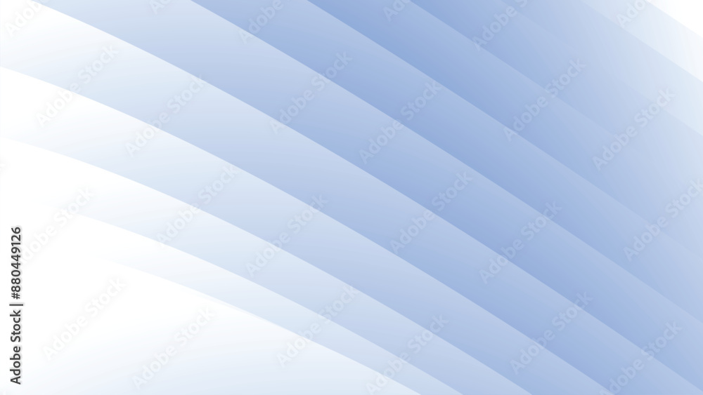 Obraz premium Blue and white gradient abstract background vector image for backdrop or presentation