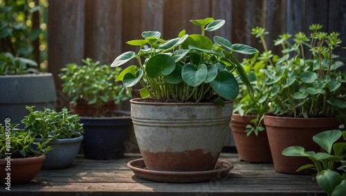 Backyard Gardening with Mine Money Plant