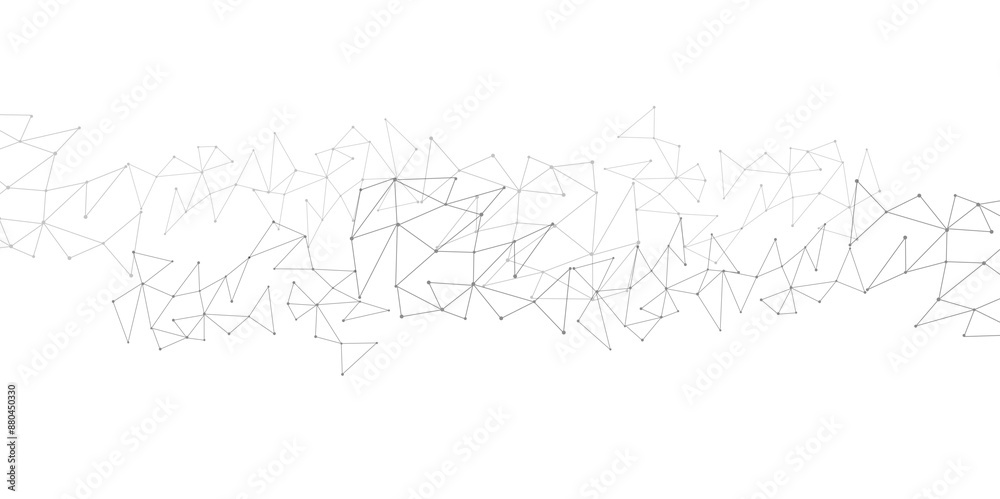 White background with grey digital lines and dots, Connection science and technology background. White background with grey digital lines and dots, Connection science and technology background.