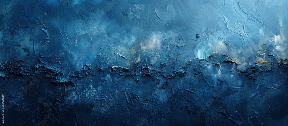 Abstract Blue Texture with Gold Accents Abstract Blue Texture with Gold Accents