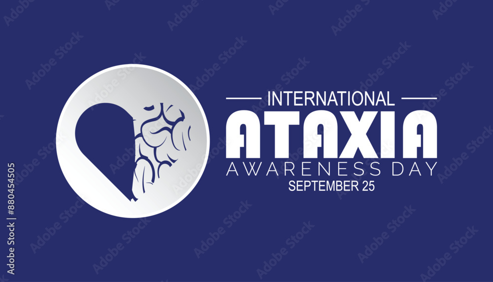 international ataxia awareness day is observed every year on September. banner design template Vector illustration background design. international ataxia awareness day is observed every year on September. banner design template Vector illustration background design.