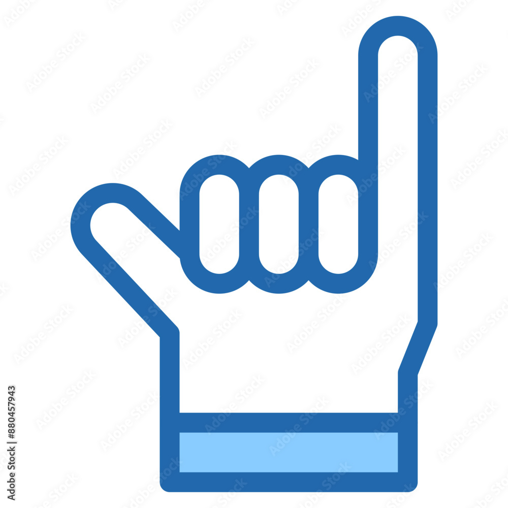 Vector Icon little finger, hand, hands and gestures, gestures, sign Vector Icon little finger, hand, hands and gestures, gestures, sign