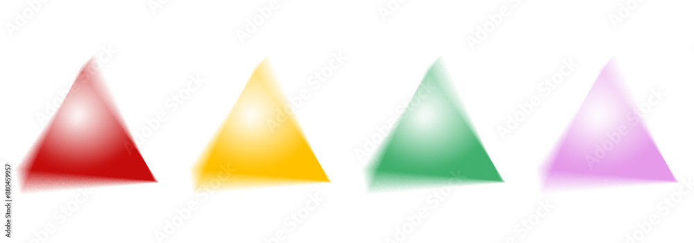 Abstract colorful gradient blurry triangle shape design elements Abstract colorful gradient blurry triangle shape design elements