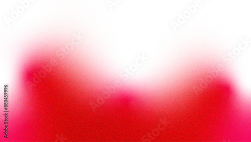 Fototapeta Naklejka Na Ścianę i Meble -  Noise red gradient on transparent background design element, abstract vintage retro filter, grain texture