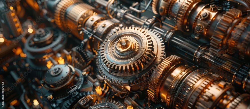 Fototapeta premium Intricate Machinery