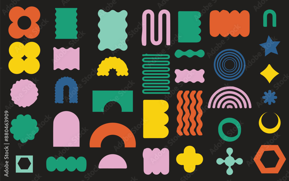 Abstract geometric shapes and icons. Brutal modern contemporary figure. Swiss design aesthetic.
Abstract geometric shapes and icons. Brutal modern contemporary figure. Swiss design aesthetic.