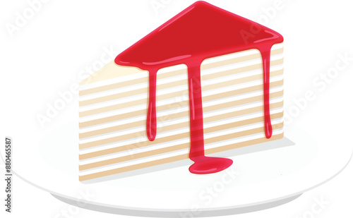 Flat vector Cake EPS