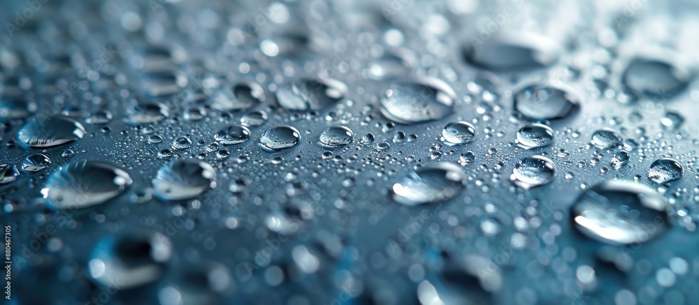 Water Droplets on a Surface Water Droplets on a Surface