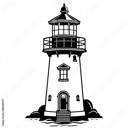 cartoon lightimage monochrome hand drawn line illustration, transparent background