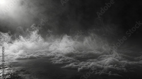 Smoke blackground fog cloud floor mist background steam dust dark white horror overlay. Ground smoke haze night black water atmosphere 3d magic spooky smog texture isolated transparent effect circle