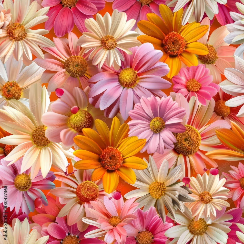 Flowers Sprawled in Grass Flowers Sprawled in Grass