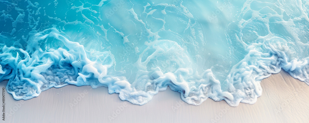 Aerial view of the shoreline on the beach, holidays background perfect as wallpaper. Aerial view of the shoreline on the beach, holidays background perfect as wallpaper.