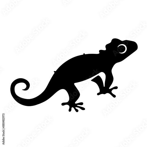 Gecko silhouette