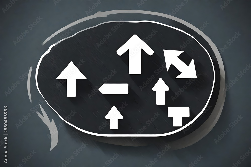 Trafic way icon isolated Road arrow Stencil vector stock illustration EPS 10 Trafic way icon isolated Road arrow Stencil vector stock illustration EPS 10