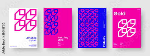 Geometric Business Presentation Design. Isolated Flyer Layout. Creative Brochure Template. Book Cover. Banner. Report. Poster. Background. Advertising. Handbill. Brand Identity. Journal. Newsletter