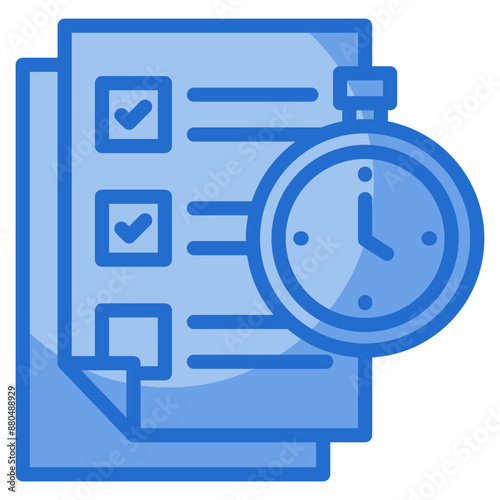 Project Management Icon For Design Element