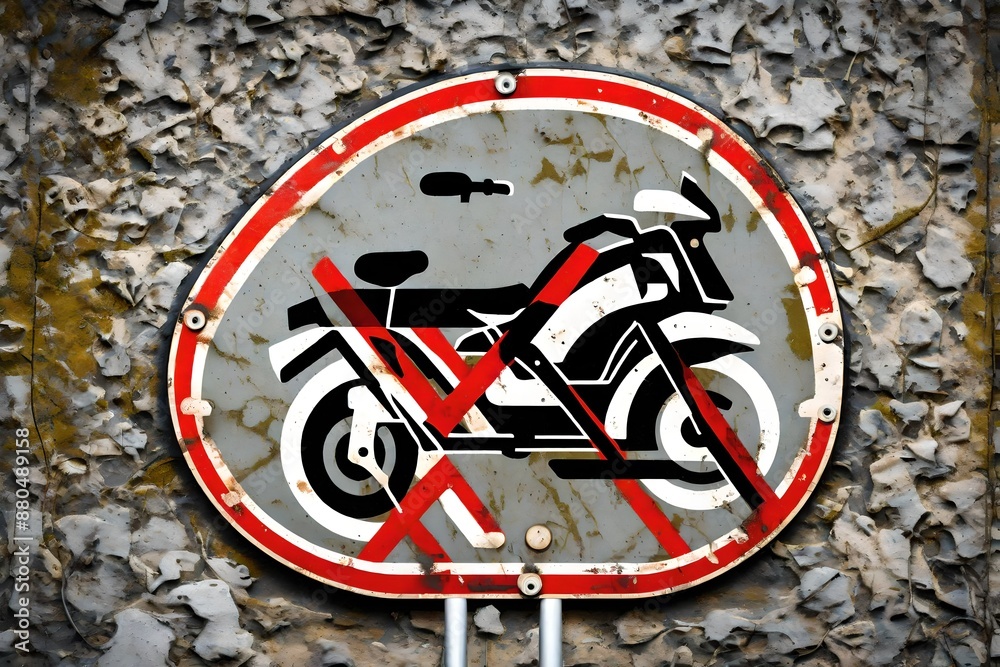 7Panneau routier francais Acces interdit aux vehicules a moteur sauf cyclomoteurs 7Panneau routier francais Acces interdit aux vehicules a moteur sauf cyclomoteurs