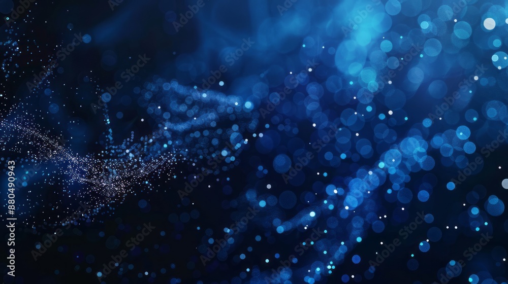 Digital light effects, dynamic wave patterns, and sparkling technology elements, perfect for high-tech presentations, innovation concepts, and modern digital designs