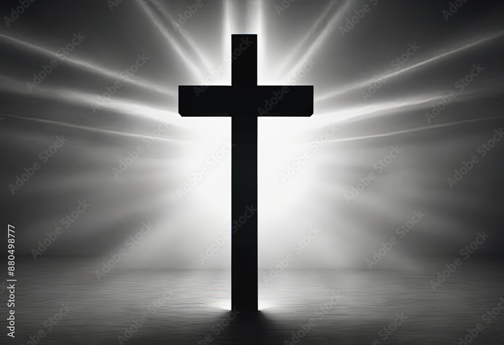 Christian Cross on isolated background Christian Cross on isolated background