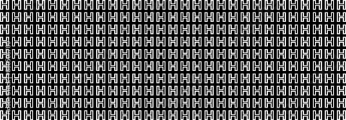 Pattern letter H, Design, Abstract Geometric, Illustration, vector, alternating overlapping, orderly arrangement background, black and white, banner, website, template. 