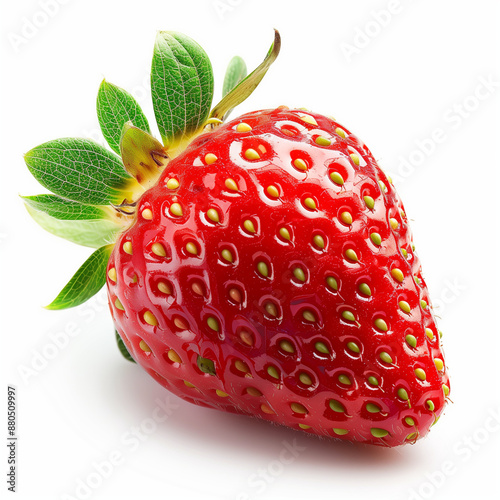 strawberry isolated on whit...