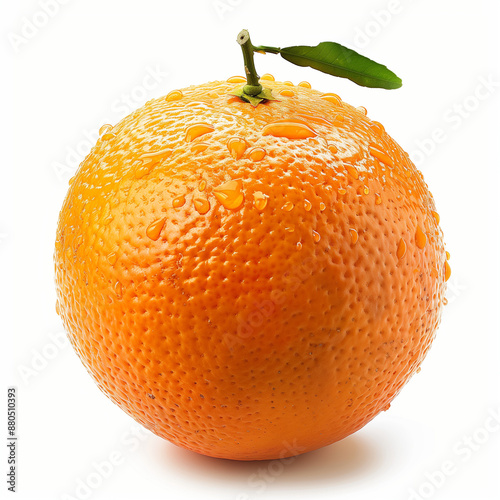 orange isolated on white ba...