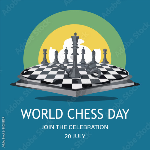 World Chess Day Poster Design