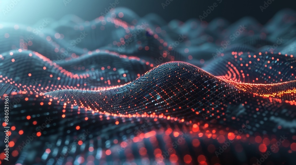Background of abstract digital network data, 3D rendering Background of abstract digital network data, 3D rendering