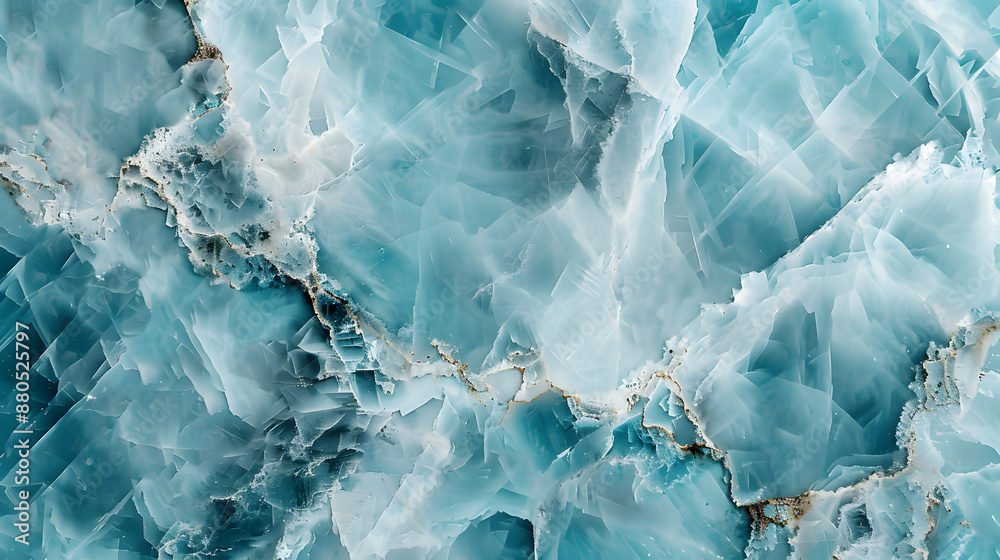 Obraz premium Smooth blue marble texture for backgrounds.