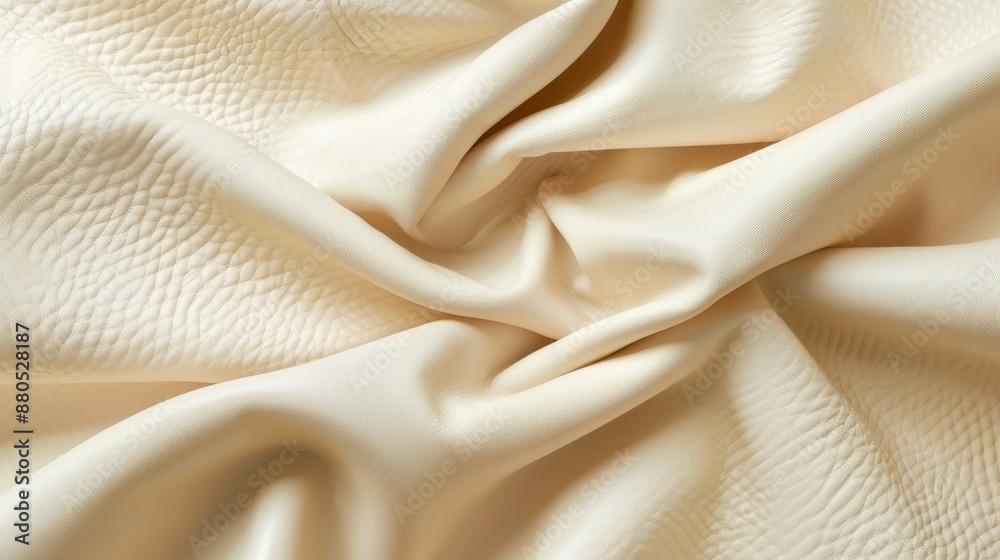 A light-beige leather texture backdrop with a pattern of ivory leather. Textured backdrop; interior design concept; luxury interior. A light-beige leather texture backdrop with a pattern of ivory leather. Textured backdrop; interior design concept; luxury interior.