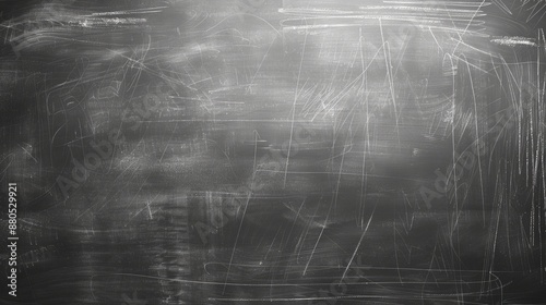 Background of an empty chalkboard, texture of chalk