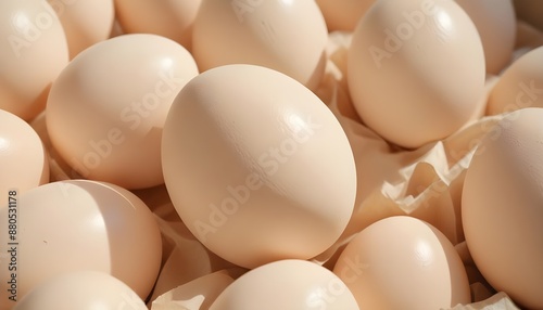 Soft matte eggs background with a subtle, natural-looking grain